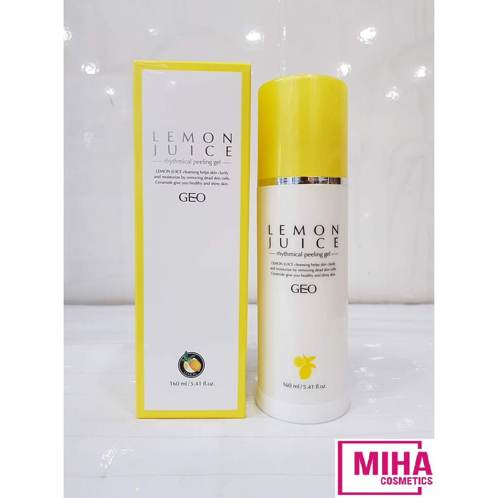 Kem Tẩy Da Chết Geo Lamy Tinh Chất Chanh 160ml Hàn Quốc