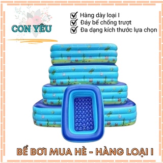 [ HÀNG MỚI VỀ ] Bể bơi phao tại nhà cho em bé HÀNG LOẠI DÀY - Đủ kích cỡ  cho bố mẹ lựa chọn