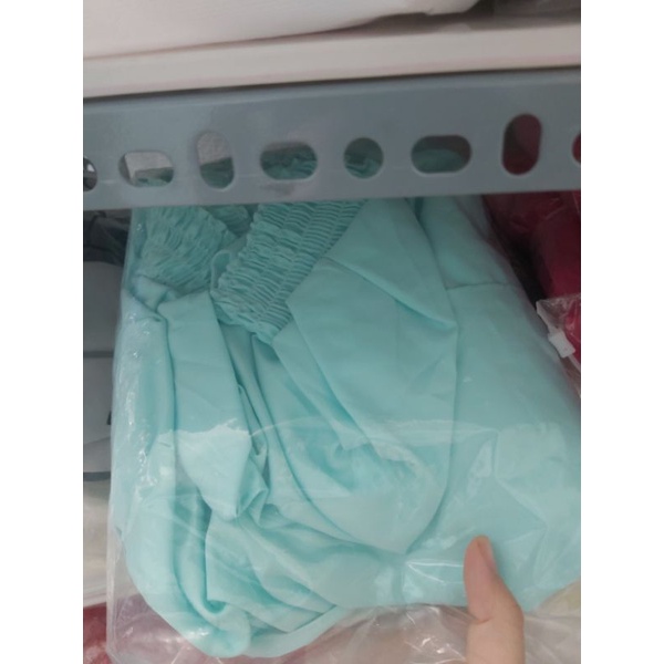Đầm Babydoll Tay Phồng Cổ Vuông, Váy Suông Thô Tay Bồng Dáng Rộng Bigsize Bầu Mặc Xinh
