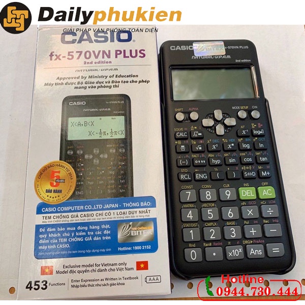 Máy tính Casio FX 570VN Plus dailyphukien