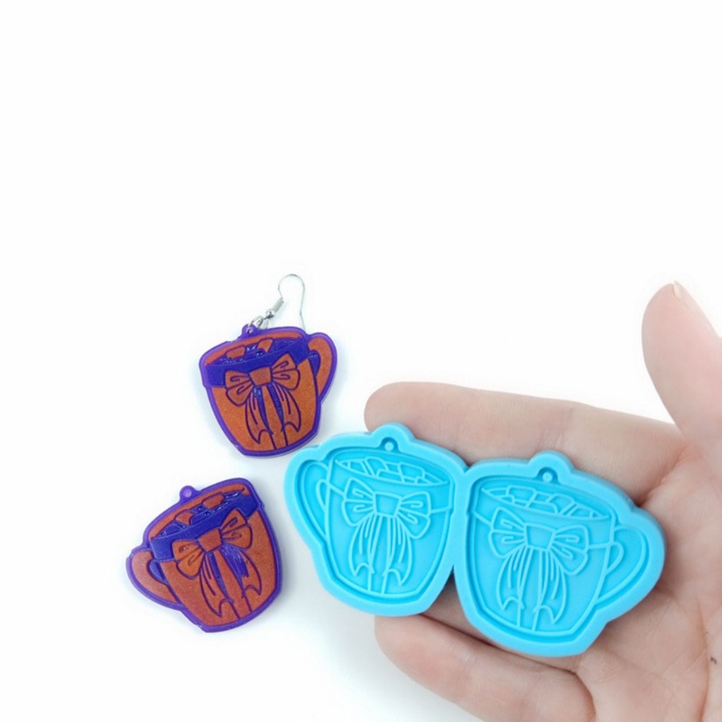 Khuôn Silicone Làm Mặt Trang Sức DIY