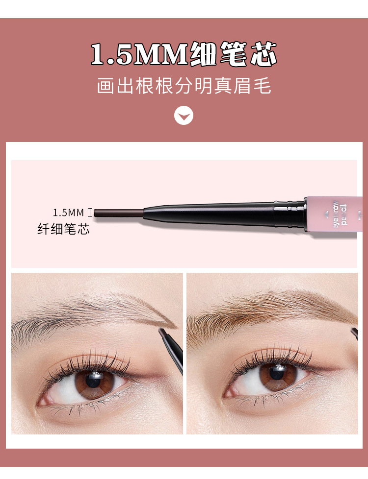 (hàng Mới Về) Chì Kẻ Lông Mày Hai Đầu Màu Sắc Thời Trang Hàn Quốc | BigBuy360 - bigbuy360.vn