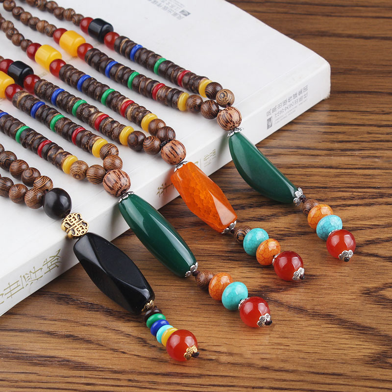 Chuỗi hạt đeo cổ chế tác thủ công (handmade) thời trang