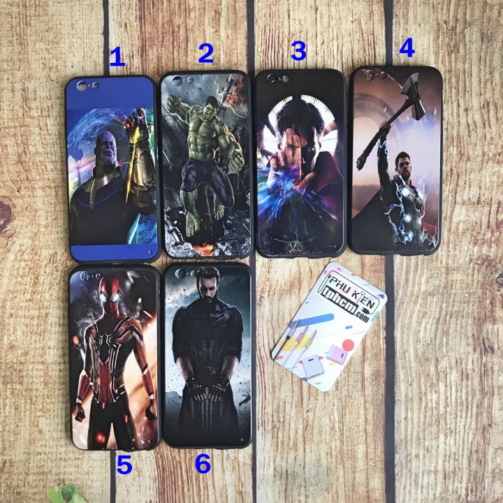 Ốp lưng iPhone 6/6s dẻo hình Avenger Infinity War