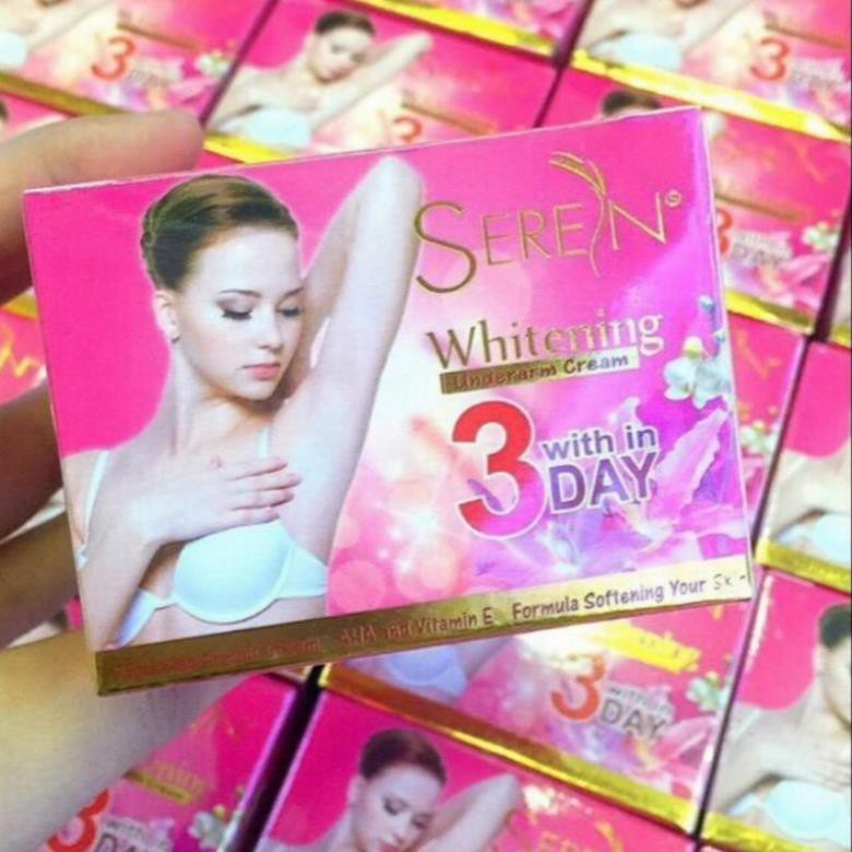 Kem trắng nách Seren whitening with 3 day Thái Lan 40g