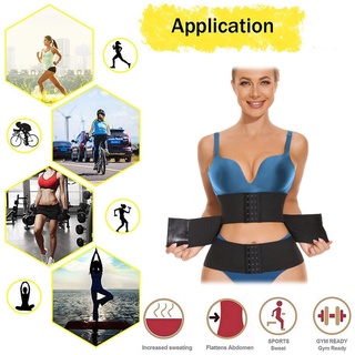 Đai Nịt Bụng Đốt Cháy Mỡ Thừa Định Hình Eo Thon Cho Nữ