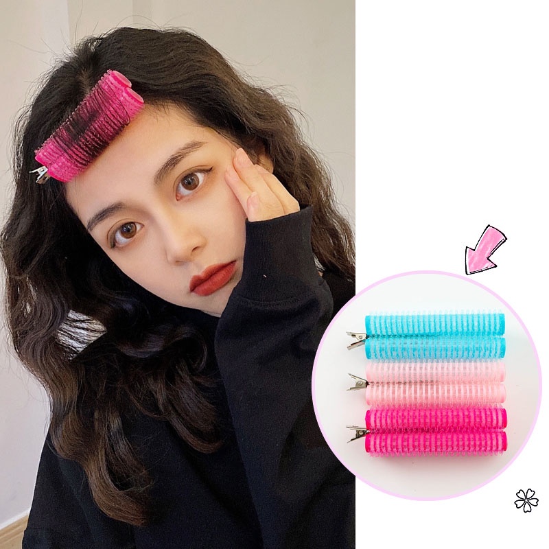 Kẹp tóc ống lô tạo kiểu phồng mẫu 2021 phong cách Hàn Quốc mới