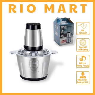 Máy Xay Thịt Đa Năng Cối Inox 304 Công Suất Mạnh 4 Lưỡi Chính Hãng Kitchen Expert - Bảo Hành 12 Tháng R09 RIOMART