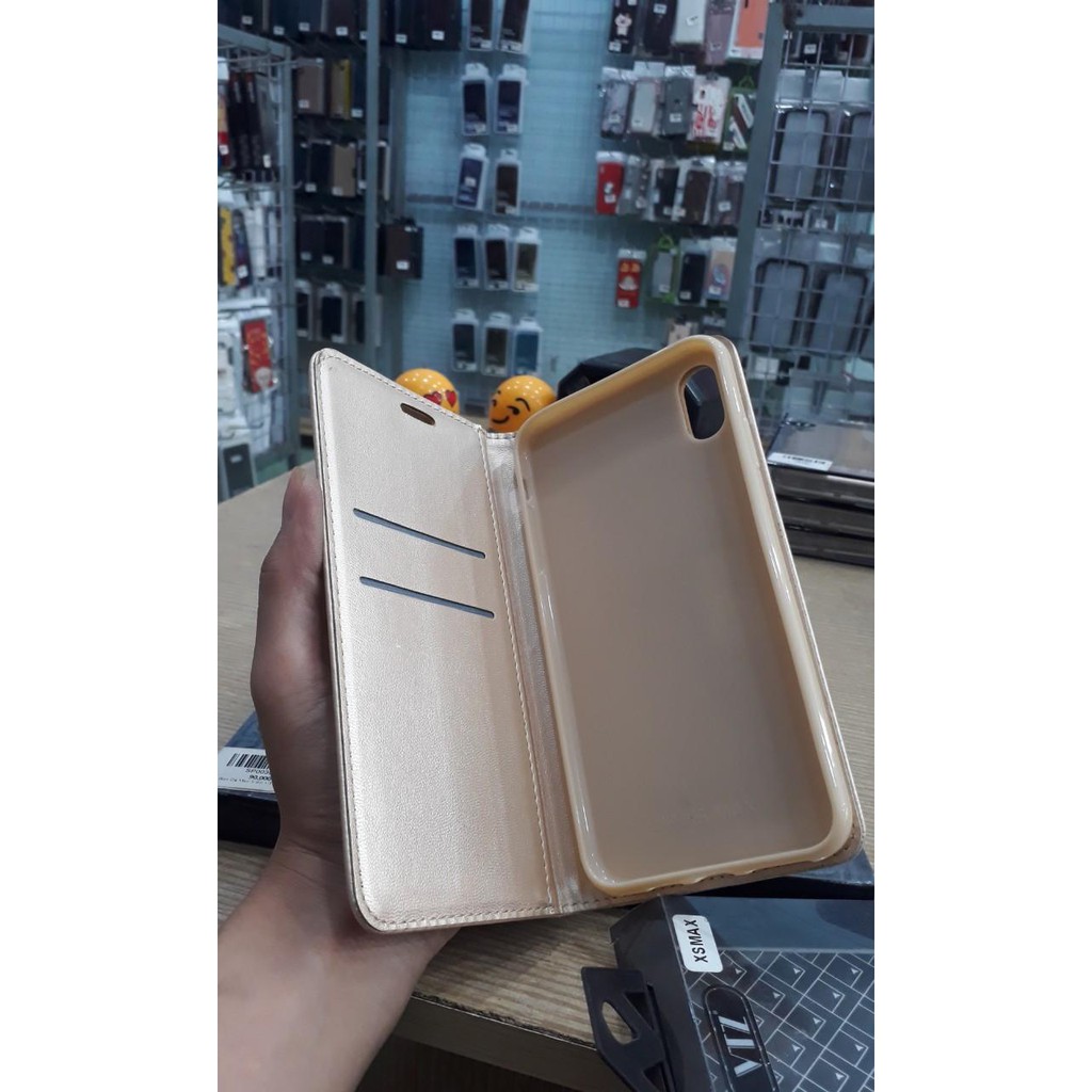 Bao da trơn iphone 6 . 6s , 7 , 7 plus , X , Xr , Xs max , 11 , 11 pro , 11 pro max nắp gập dạng ví sạng trọng | BigBuy360 - bigbuy360.vn