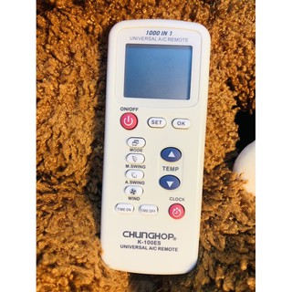 Remote máy lạnh đa năng Chunghop K100ES