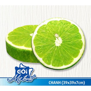 [Hàng VN] Gối tựa lưng 3D - Trái cây (nhiều loại)