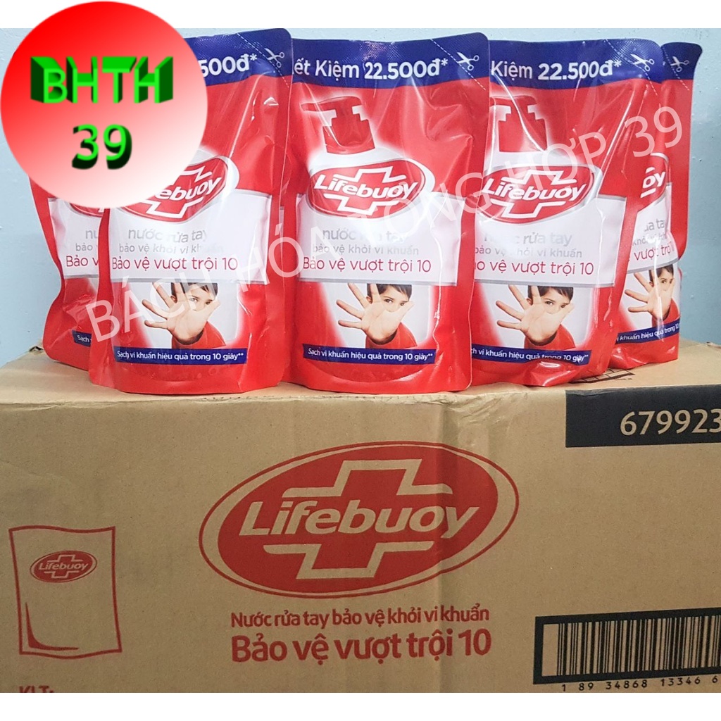 Sữa rửa tay Lifebuoy 450g - sữa rửa tay lifebouy 450g túi đỏ