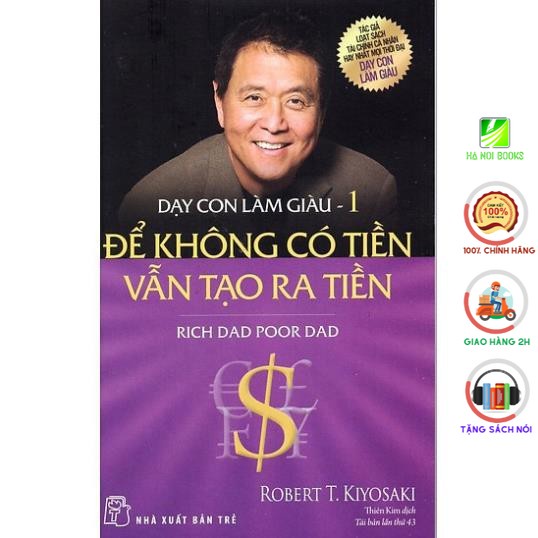 Sách - Dạy Con Làm Giàu (Tập 1) - NXB trẻ