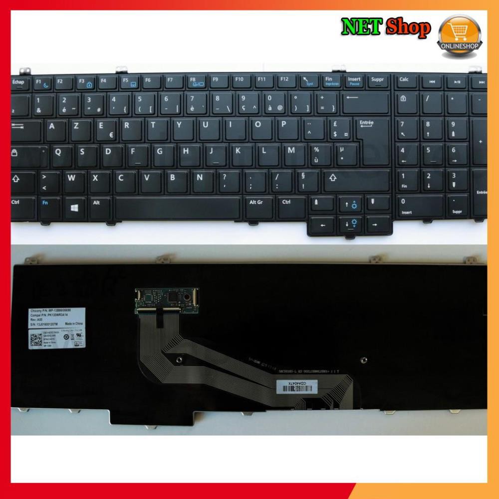 💖💖 Bàn phím DELL Vostro 5568 7570 7580 Laptop Keyboard White Backlit US - Bàn phím DELL Vostro 5568