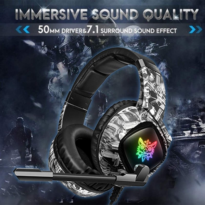 Tai Nghe Gaming Có Mic Và Đèn Led Giắc Cắm 3.5mm Cho Pc / Xbox One / Ps4 / Nintendo Switch Bj Franchisesy | BigBuy360 - bigbuy360.vn