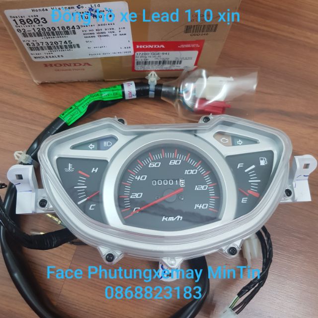 Cụm đồng hồ xe Lead 110 chân chống điện Honda