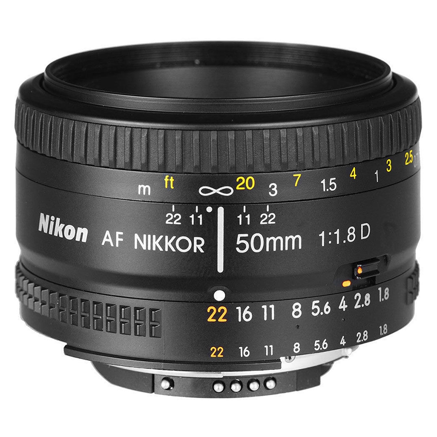 Ống Kính Nikon AF 50mm F1.8D (Đen) - Hàng Nhập Khẩu