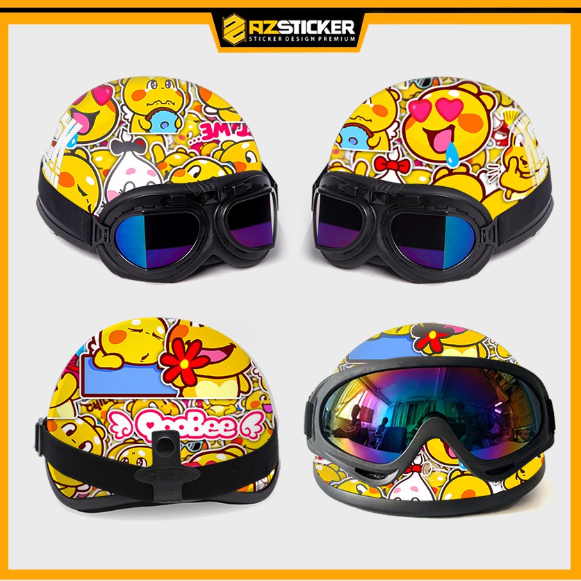 [Set 100+] Sticker QooBee Agapi Khủng Long Dễ Thương | STK129 | Hình Dán Mũ Bảo Hiểm Laptop Điện Thoại Vali Sổ Bình Nước