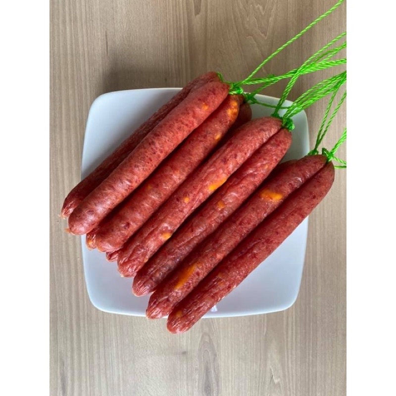 500gr - Lạp xưởng tôm trứng muối Sóc Trăng | BigBuy360 - bigbuy360.vn