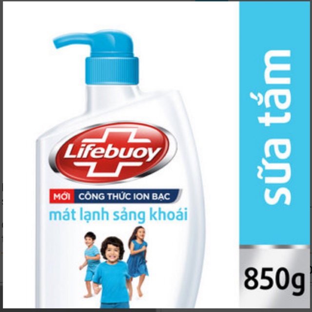 Sữa tắm Lifebuoy Bảo vệ vượt trội 850g (hàng KM tuỳ đợt hàng)