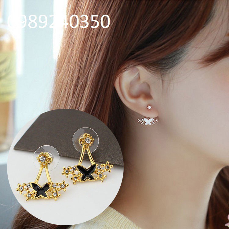 Khuyên tai, hoa tai nữ đẹp, trẻ trung, phong cách Hàn Quốc