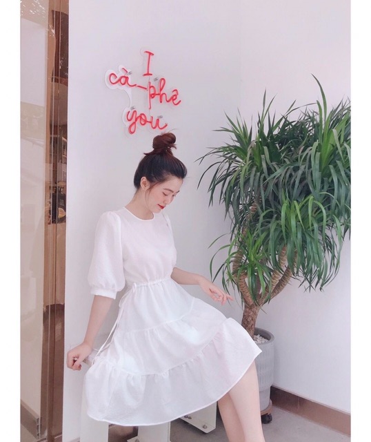 Váy babydoll trơn bèo | BigBuy360 - bigbuy360.vn