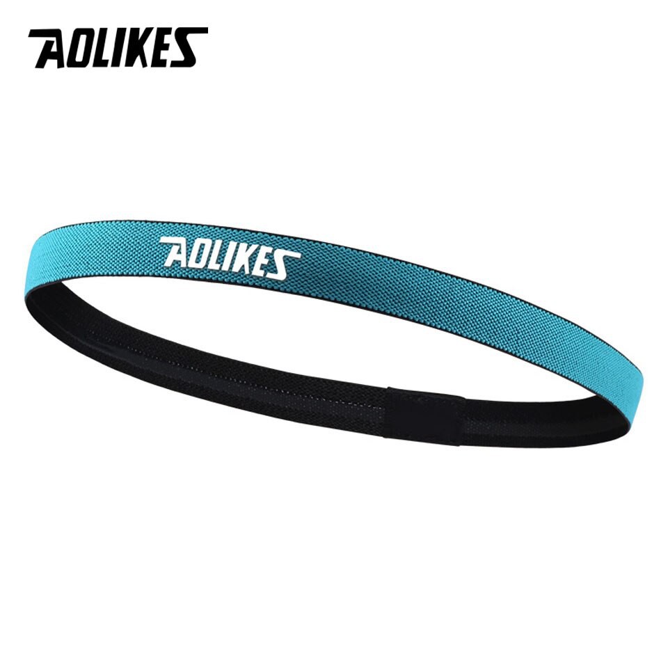 Băng Trán Thể Thao Nam Nữ Chặn Thấm Mồ Hôi Đầu Cột Tóc Sport Anti-Slip Sweatband Sweatband AOLIKES TC-2101