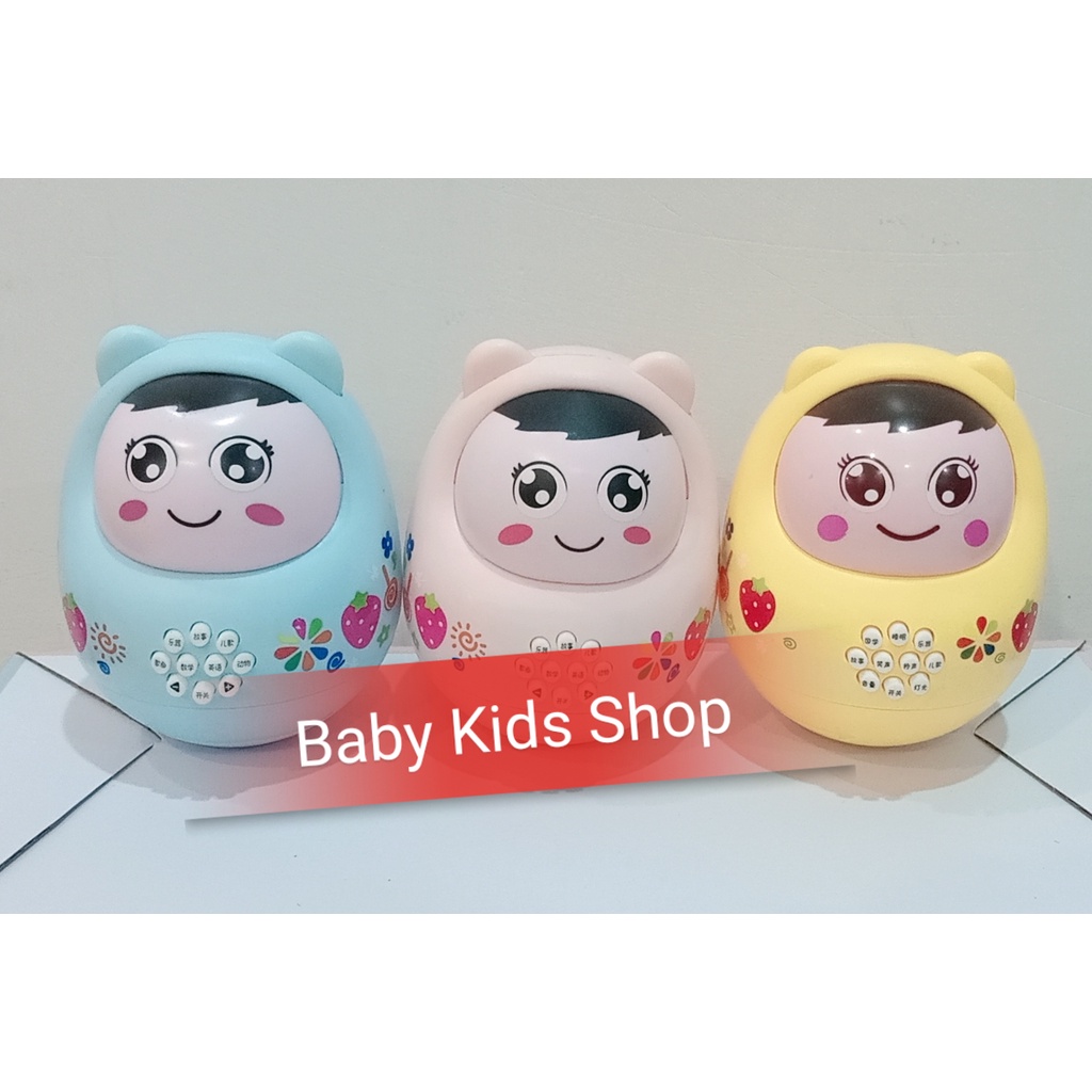 [Mã LIFE0503TOYS giảm 10% đơn 0Đ] LẬT ĐẬT DỄ THƯƠNG CHO BÉ( Phát Nhạc, đèn nháy)