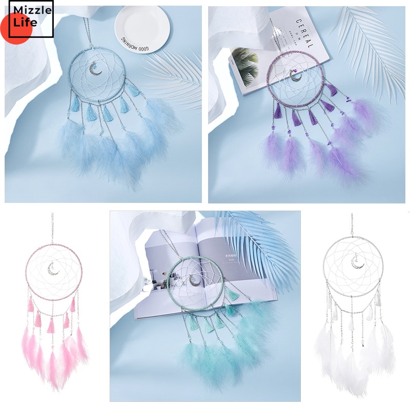 Dream Catcher Gắn Đèn Led Trang Trí