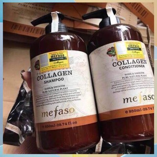 DẦU GỘI (XẢ) COLLAGEN MEFASO - 850ML*2 [ HÀNG ĐẸP CHẤT LƯỢNG]
