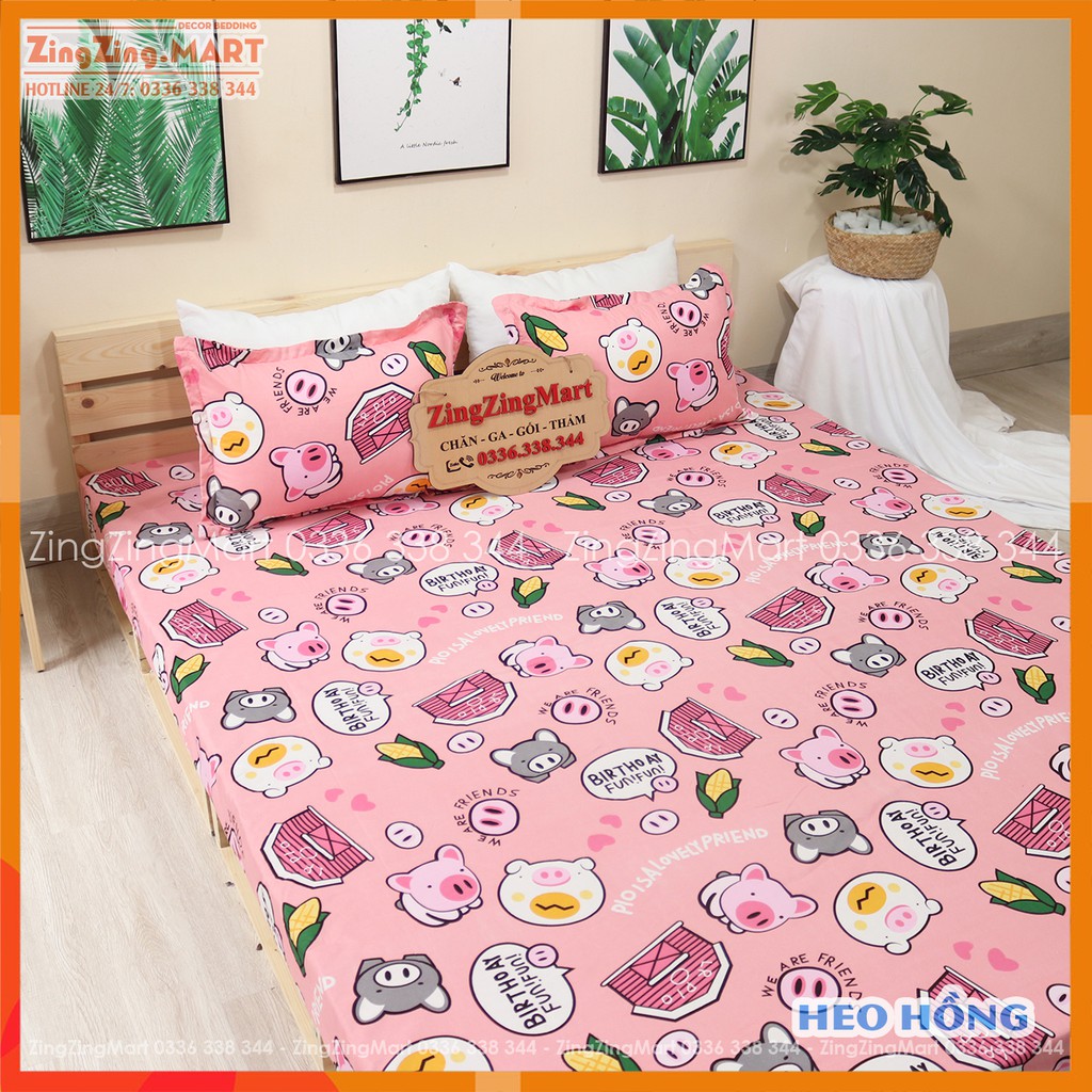 Ga Gối Poly Cotton M6x2m - M8x2m (Chat để chọn mẫu nhé) | BigBuy360 - bigbuy360.vn