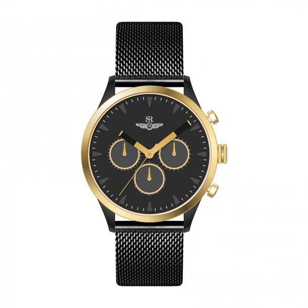 Đồng hồ nam SR WATCH CHÍNH HÃNG SG5561, dây kim loại