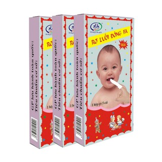 Rơ lưỡi Đông Pha cho bé, gạc rơ lưỡi cho bé
