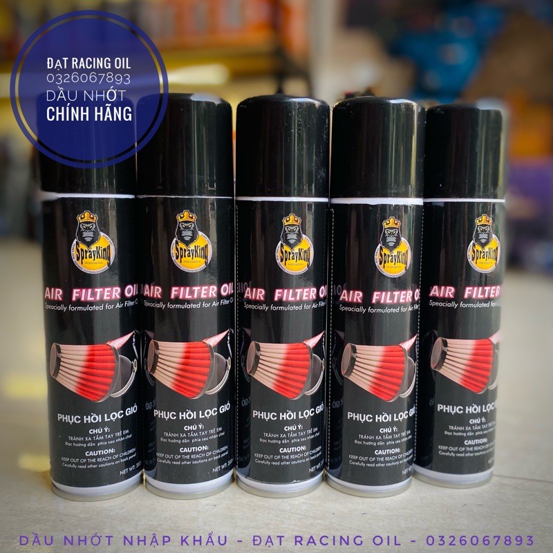 Tẩm dầu lọc gió Sprayking