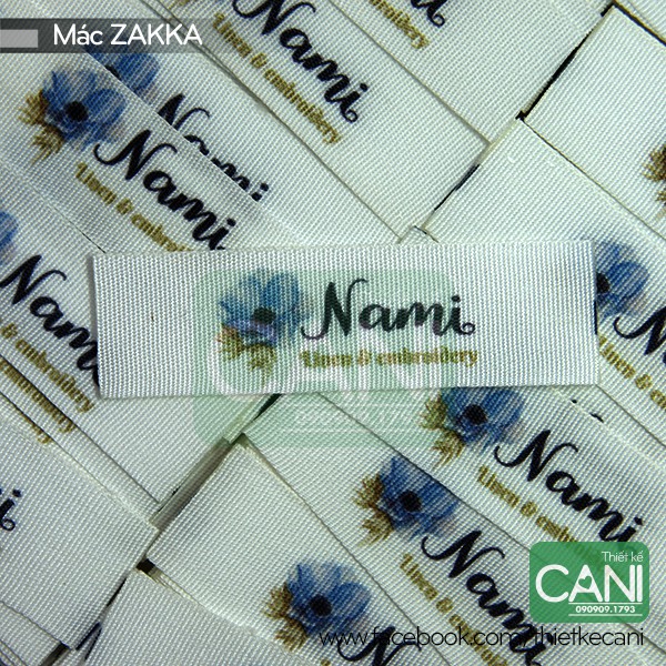 100c In theo yêu cầu Mác quần áo cotton / zakka