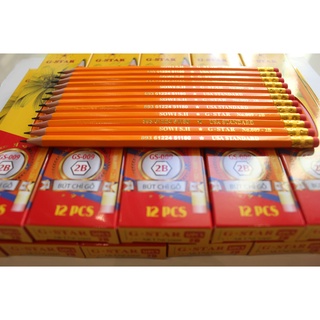 Hộp Bút Chì Gỗ 2B Gstar (12 cây)