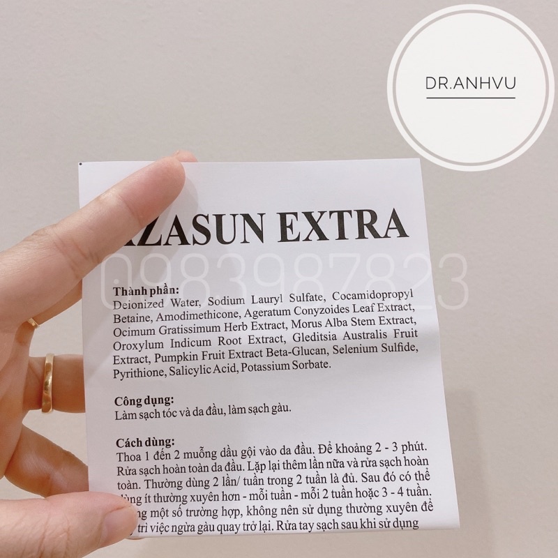 Dầu gội AZASUN EXTRA