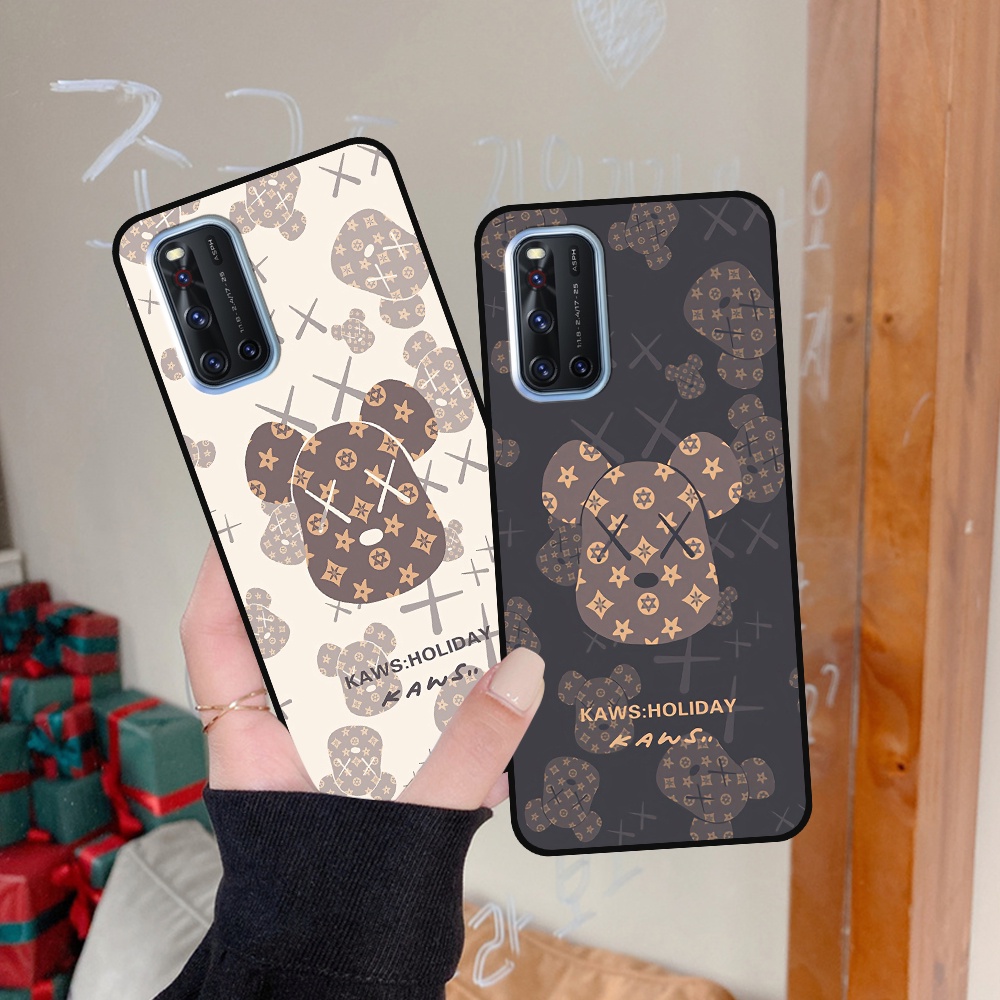 Ốp Vivo V19 in hình họa tiết Mountain, Be@rbrick dễ thương (T13 - T18)