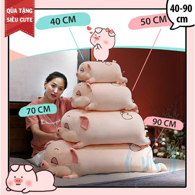 Gấu bông Lợn/Chuột sữa đáng yêu 35cm