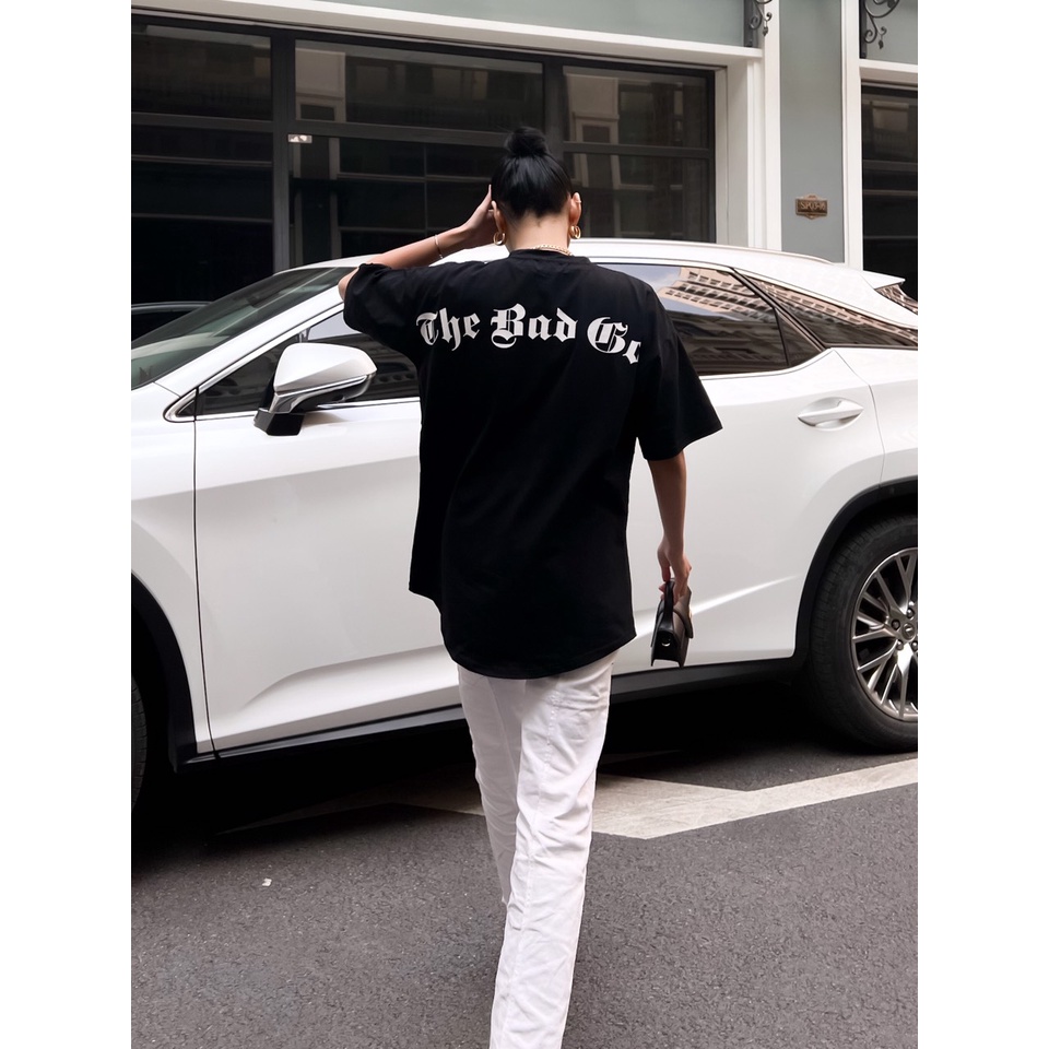 Áo thun tay lỡ The Bad God Shrimp tee