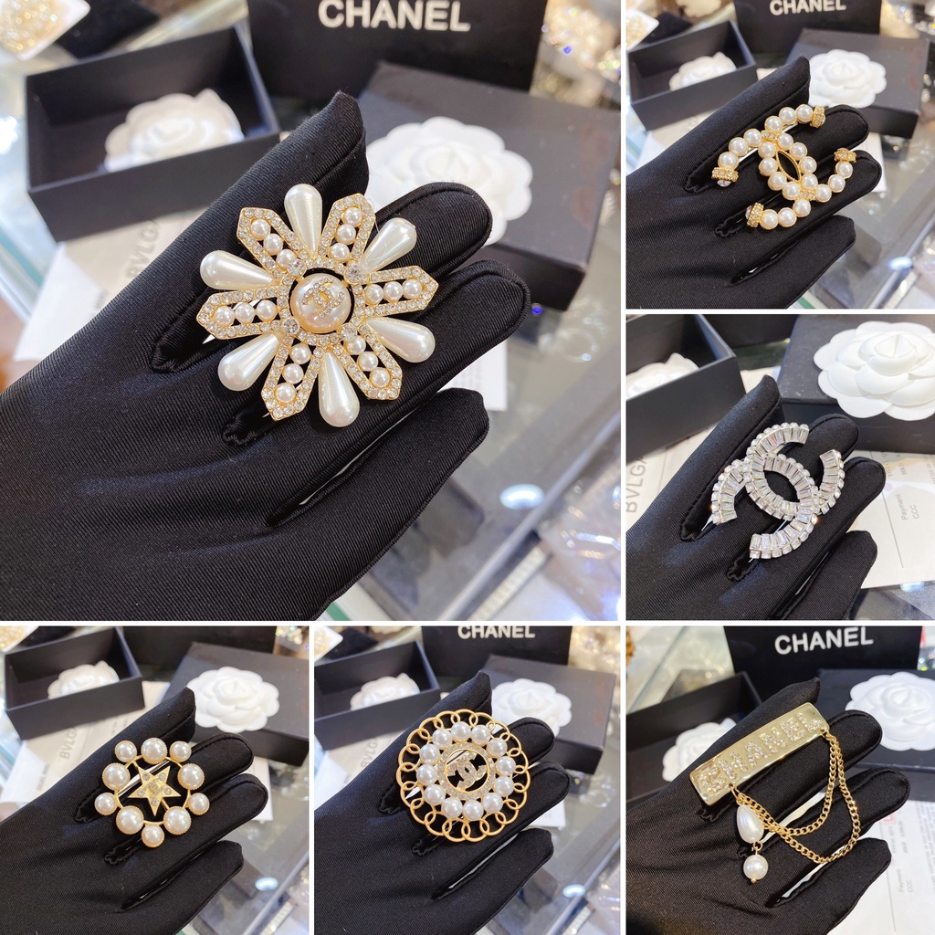 Cài áo nữ đính đá cao cấp sang trọng Ròm House mang phong cách Hàn Quốc phụ kiện trang sức thời trang đẹp - ms4504