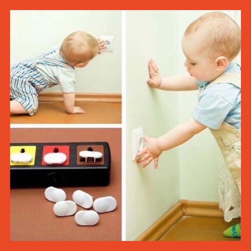 Combo 10 nút bịt ổ điện bảo vệ an toàn cho bé