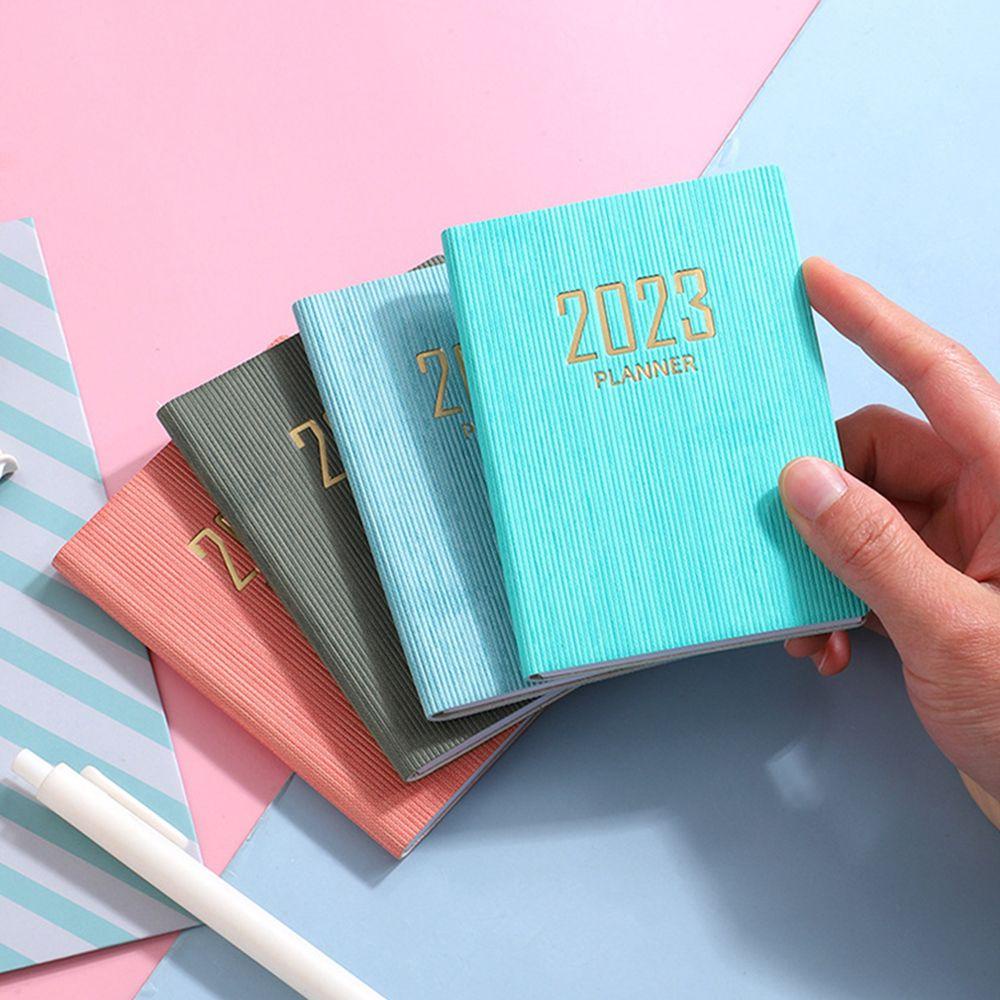GLENES 2023 Agenda Notebook English Version Gift Plan Book To Do List 365 days Diary