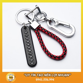 Móc Khóa Có Kèm Số Điện Thoại Chống Thất Lạc
