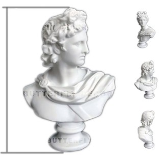 Tượng Hy Lạp nam thần ánh sáng APOLLO 15cm