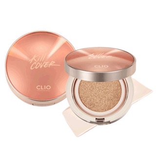Phấn nước Cushion Clio Kill cover (1 hộp phấn +refill)