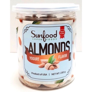 HẠNH NHÂN SỮA CHUA YOGURT ALMONDS SUNFOOD 230g