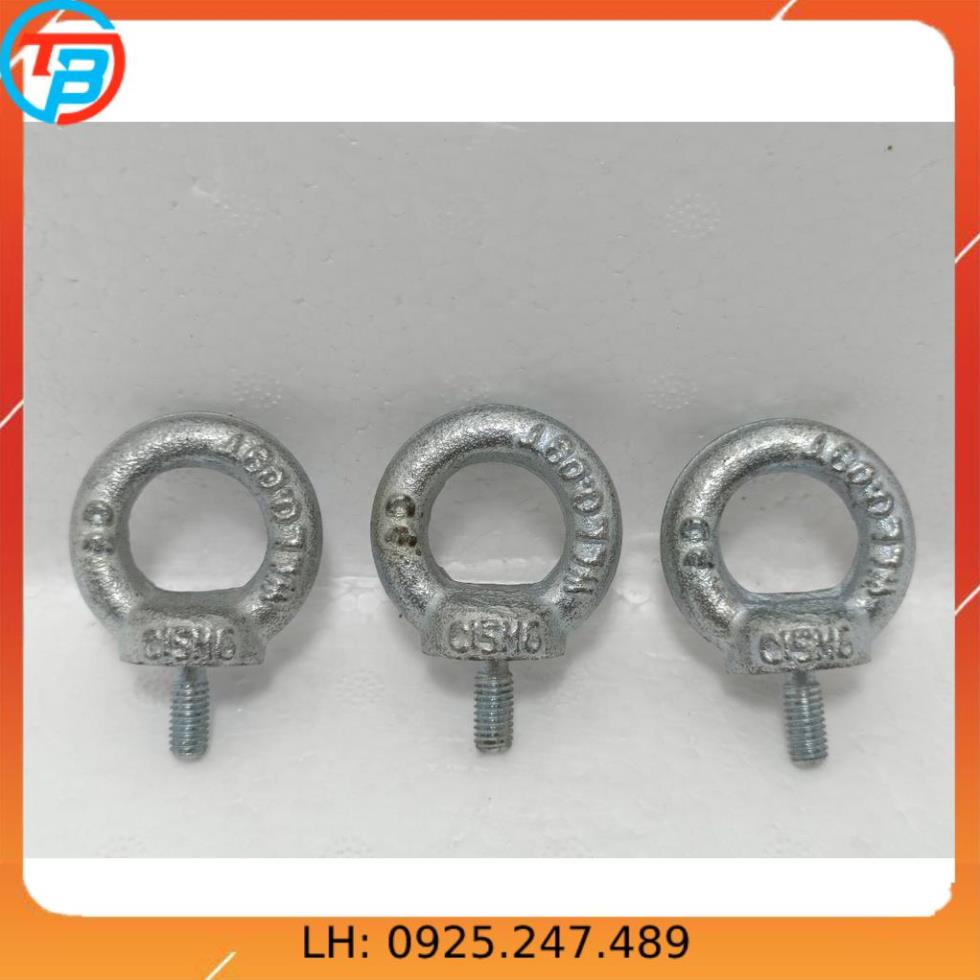 Tai cẩu thép, bulong tròn [ Phi 6mm ] CÁP THÉP Thái Bình VinàN