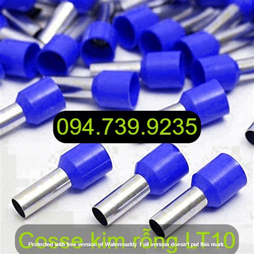Cos LT10  - Đầu Cốt 10 dùng cho dây 10mm - Cosse kim rỗng 10mm