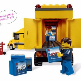 Xếp hình Xe container chở hàng mã số 02036